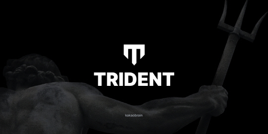 카카오브레인이 AI(인공지능) 모델의 훈련·추론 속도를 향상시키는 성능 라이브러리 '트라이던트'를 깃허브에 공개했다. 카카오브레인 제공